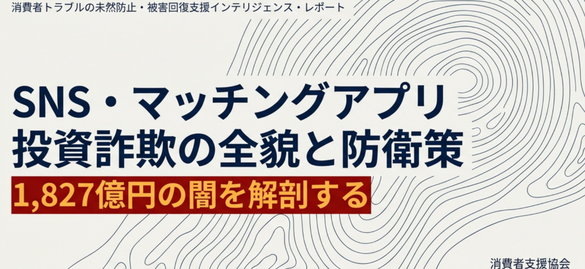 【注意喚起】KeyBank、Digrenink等の最新詐欺サイトを特定。消費者支援協会が「詐欺サイトデータベース」を公開し、SNS投資詐欺の二次被害を防止。