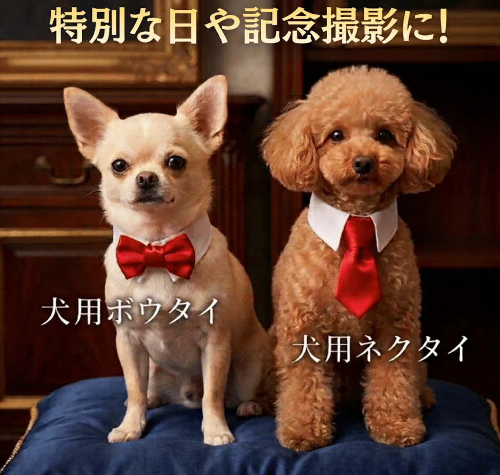 犬用ボウタイ・ネクタイ イッヌと暮らす。