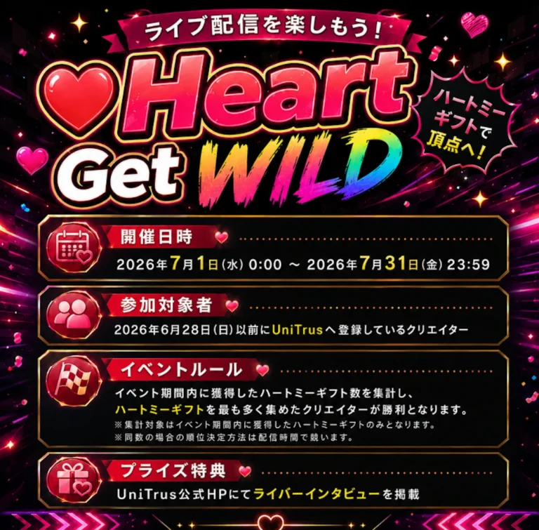 ユニトラス Heart Get WILD