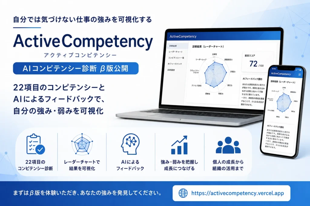 AIコンピテンシー診断 ActiveCompetency