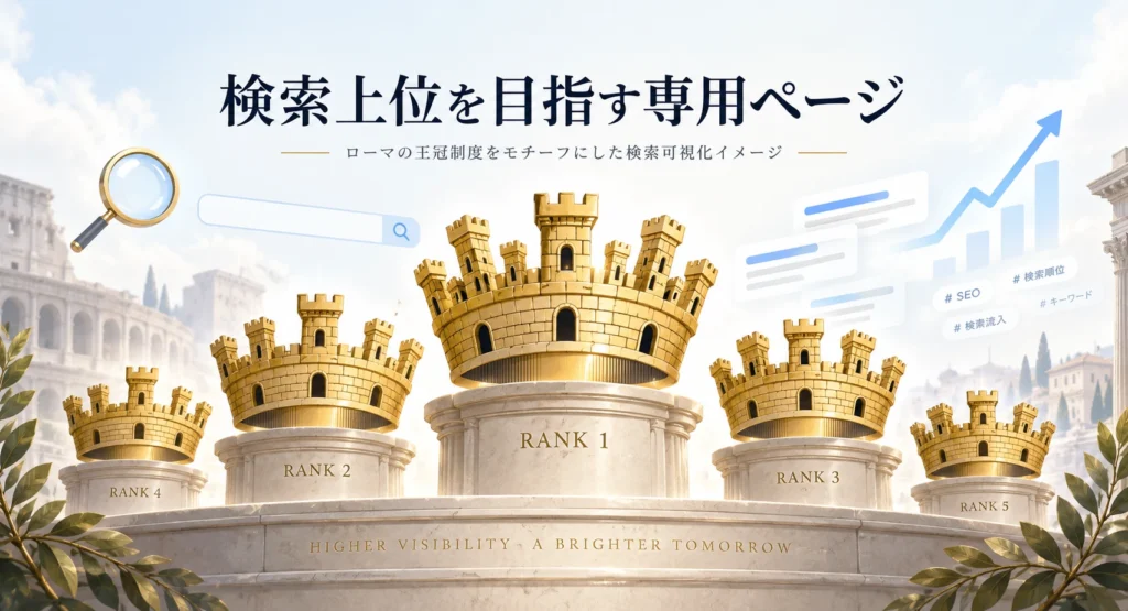 サブディレクトリを借りる前に検索上位を目指す専用ページという選択肢