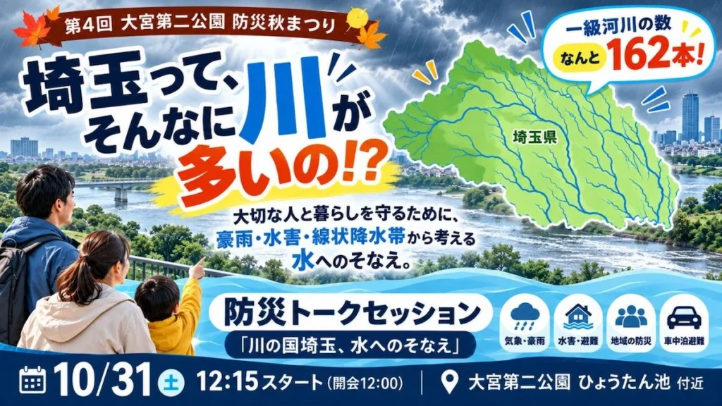 大宮第二公園 防災 トークセッション