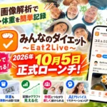 Eat2Live レコーディングダイエット AI画像解析