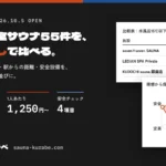 個室サウナ 比較 東京
