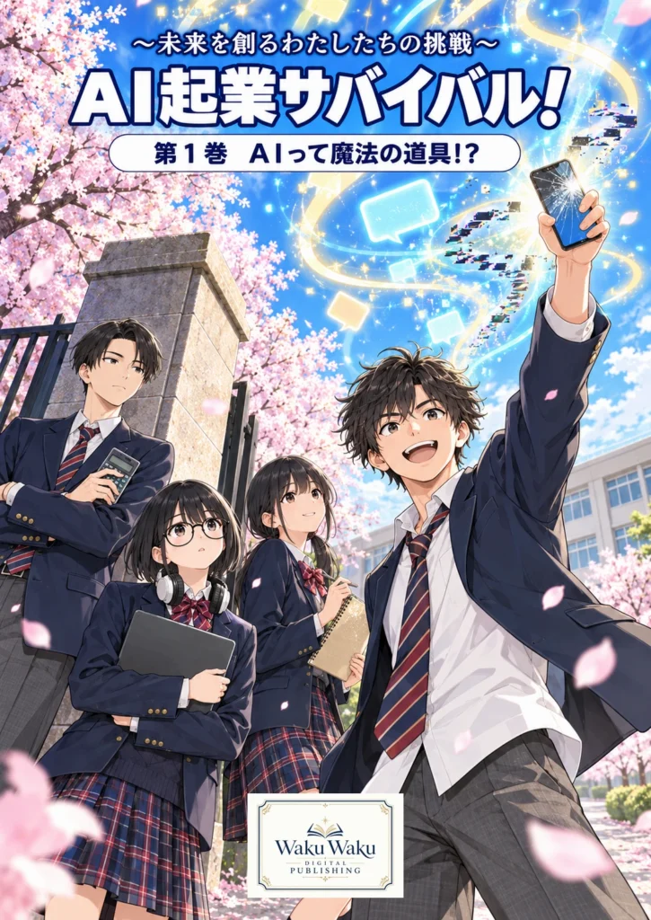 AI起業サバイバル 学習マンガ 中高生